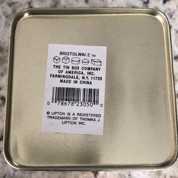 Lipton Tea Tin Bristol Ware - Picture 7 of 7